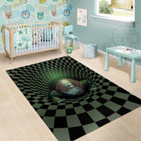 3D Illusion Clown Halloween Area Rug Dark Style - Wonder Print Shop