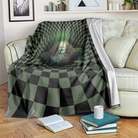 3D Illusion Clown Halloween Blanket Dark Style - Wonder Print Shop