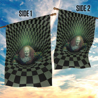 3D Illusion Clown Halloween Garden Flag Dark Style - Wonder Print Shop