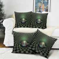 3D Illusion Clown Halloween Pillow Cover Dark Style - Wonder Print Shop