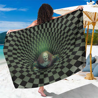 3D Illusion Clown Halloween Sarong Dark Style - Wonder Print Shop