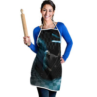 3D Illusion Death Halloween Apron Y2k Horror Retro Style - Wonder Print Shop