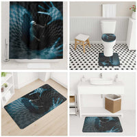 3D Illusion Death Halloween Bathroom Set Y2k Horror Retro Style - Wonder Print Shop