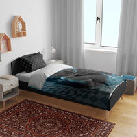 3D Illusion Death Halloween Bedding Set Y2k Horror Retro Style DT05