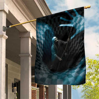 3D Illusion Death Halloween Garden Flag Y2k Horror Retro Style - Wonder Print Shop