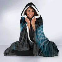 3D Illusion Death Halloween Hooded Blanket Y2k Horror Retro Style - Wonder Print Shop