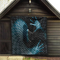 3D Illusion Death Halloween Quilt Y2k Horror Retro Style - Wonder Print Shop