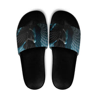 3D Illusion Death Halloween Slide Sandals Y2k Horror Retro Style - Wonder Print Shop