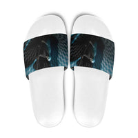 3D Illusion Death Halloween Slide Sandals Y2k Horror Retro Style - Wonder Print Shop