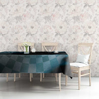 3D Illusion Death Halloween Tablecloth Y2k Horror Retro Style - Wonder Print Shop