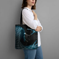 3D Illusion Death Halloween Tote Bag Y2k Horror Retro Style - Wonder Print Shop