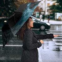 3D Illusion Death Halloween Umbrella Y2k Horror Retro Style - Wonder Print Shop