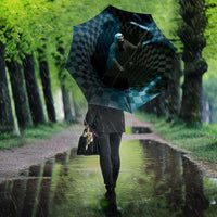 3D Illusion Death Halloween Umbrella Y2k Horror Retro Style - Wonder Print Shop