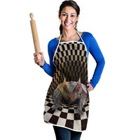 3D Illusion Bat Halloween Apron Horror Style - Wonder Print Shop