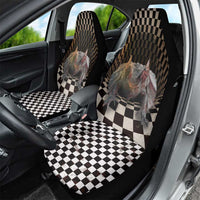 3D Illusion Bat Halloween Car Seat Cover Horror Style DT05