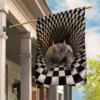 3D Illusion Bat Halloween Garden Flag Horror Style - Wonder Print Shop