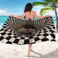 3D Illusion Bat Halloween Sarong Horror Style - Wonder Print Shop
