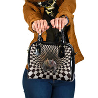 3D Illusion Bat Halloween Shoulder Handbag Horror Style - Wonder Print Shop