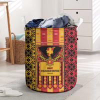 First Bulgarian Empire Laundry Basket Slavic Patterns - Wonder Print Shop
