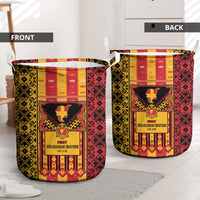 First Bulgarian Empire Laundry Basket Slavic Patterns - Wonder Print Shop