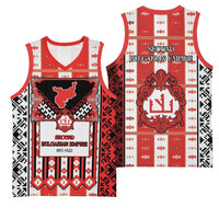 Second Bulgarian Empire Basketball Jersey Slavic Patterns - Wonder Print Shop