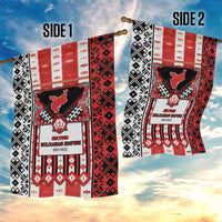 Second Bulgarian Empire Garden Flag Slavic Patterns - Wonder Print Shop