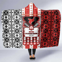 Second Bulgarian Empire Hooded Blanket Slavic Patterns - Wonder Print Shop