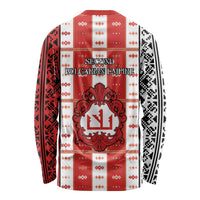 Second Bulgarian Empire Long Sleeve Shirt Slavic Patterns - Wonder Print Shop