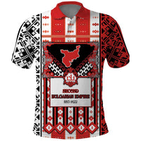 Second Bulgarian Empire Polo Shirt Slavic Patterns - Wonder Print Shop