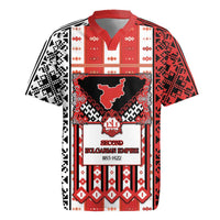 Second Bulgarian Empire Rugby Jersey Slavic Patterns - Wonder Print Shop