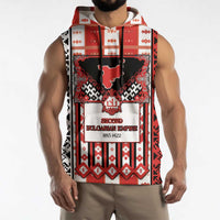 Second Bulgarian Empire Sleeveless Hoodie Slavic Patterns - Wonder Print Shop