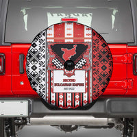 Second Bulgarian Empire Spare Tire Cover Slavic Patterns - Wonder Print Shop