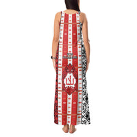 Second Bulgarian Empire Tank Maxi Dress Slavic Patterns - Wonder Print Shop