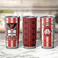 Second Bulgarian Empire Tumbler Cup Slavic Patterns - Wonder Print Shop