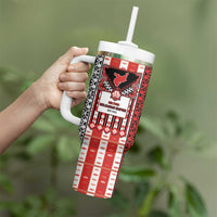 Second Bulgarian Empire Tumbler With Handle Slavic Patterns - Wonder Print Shop