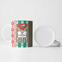 Tsardom Of Bulgaria Ceramic Mug Slavic Patterns - Wonder Print Shop