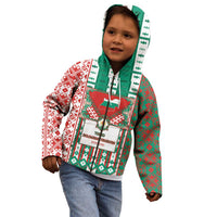 Tsardom Of Bulgaria Kid Hoodie Slavic Patterns - Wonder Print Shop