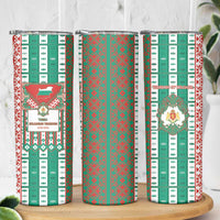 Tsardom Of Bulgaria Skinny Tumbler Slavic Patterns - Wonder Print Shop