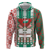 Tsardom Of Bulgaria Zip Hoodie Slavic Patterns - Wonder Print Shop