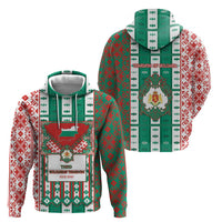 Tsardom Of Bulgaria Zip Hoodie Slavic Patterns - Wonder Print Shop