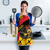 Germany Football Apron Majestic Eagle And Gold Trophy Unique Style