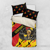 Germany Football Bedding Set Majestic Eagle And Gold Trophy Unique Style