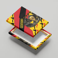 Germany Football Canvas Wall Art Majestic Eagle And Gold Trophy Unique Style