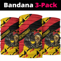 Germany Football Neck Gaiter Majestic Eagle And Gold Trophy Unique Style