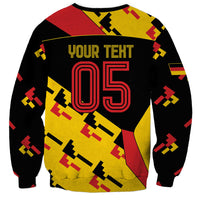Custom Germany Football Sweatshirt Majestic Eagle And Gold Trophy Unique Style
