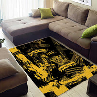 Buffalo Soldiers Area Rug Military Urban Retro Style - Wonder Print Shop