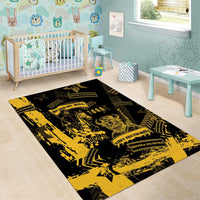 Buffalo Soldiers Area Rug Military Urban Retro Style - Wonder Print Shop