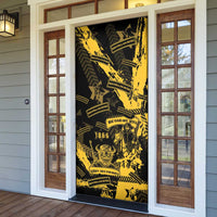 Buffalo Soldiers Door Cover Military Urban Retro Style - Wonder Print Shop