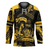 Buffalo Soldiers Hockey Jersey Military Urban Retro Style - Wonder Print Shop