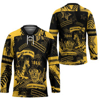 Buffalo Soldiers Hockey Jersey Military Urban Retro Style - Wonder Print Shop
